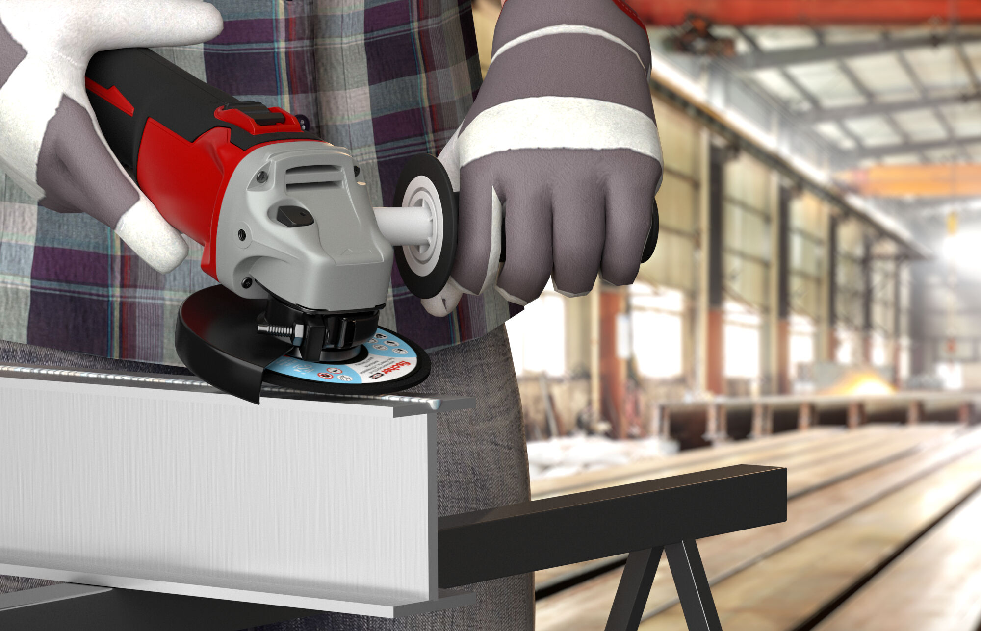 FISCHER Schruppscheibe FGD-CP 180x6x22,23 - Robustes Zubehör Für Deinen Winkelschleifer